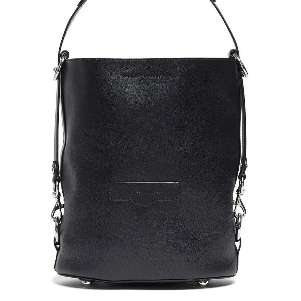 Rebecca Minkoff Black Utility Convertible Bucket Bag - Picture 2 of 15